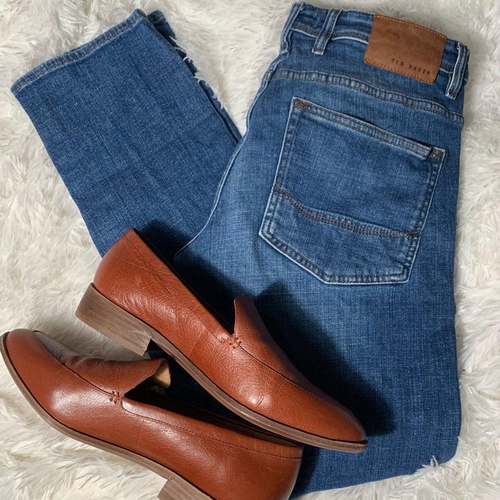 Ted Baker London button fly jeans